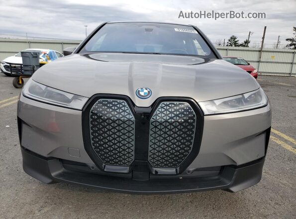 WB523CF09RCR22878 2024 BMW IX Gray Vista frontal