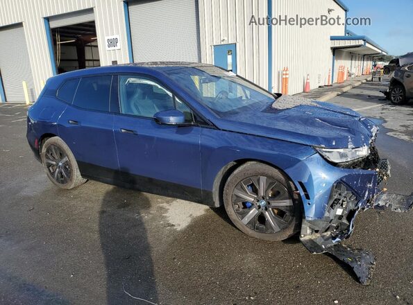 WB523CF09SCT11562 2025 BMW IX Blue Առջևի աջ