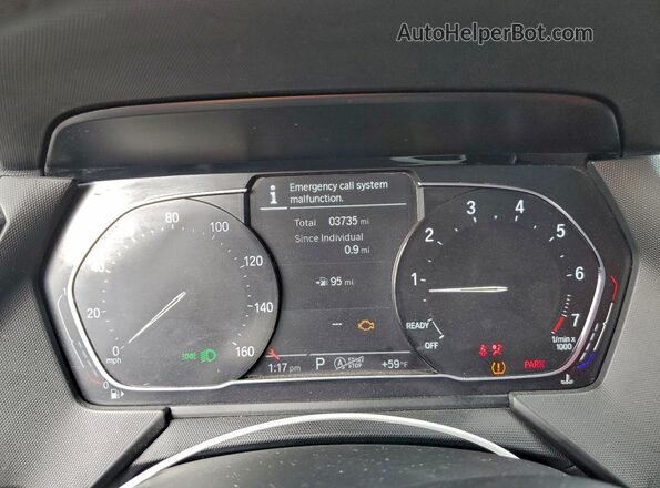 WBA13AL04M7G99725 2021 BMW M2 Gray Vista del cuadro de instrumentos