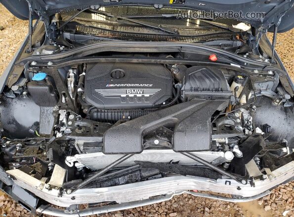 WBA13AL05N7K89885 2022 BMW M2 Gray Вид задньої частини салону