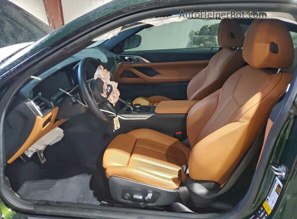 WBA13AR00PCL12328 2023 BMW M4 Green Вид салону спереду