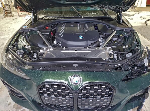 WBA13AR00PCL12328 2023 BMW M4 Green Вид задньої частини салону