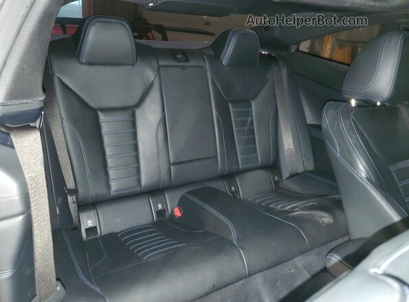 WBA13AR02MCF64094 2021 BMW M4 Blue Вид задніх сидінь