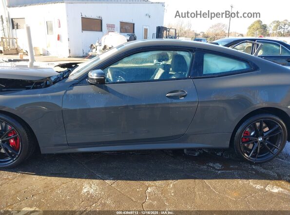 WBA13AR02RCR59297 2024 BMW M4 Серый Вид задней части салона