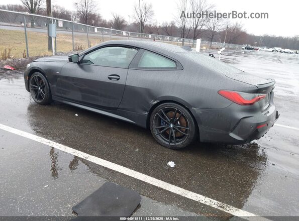 WBA13AR03NCK53353 2022 BMW M4 Black Задня ліва чверть