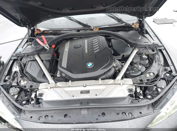 WBA13AR03NCK53353 2022 BMW M4 Black Вид ззаду