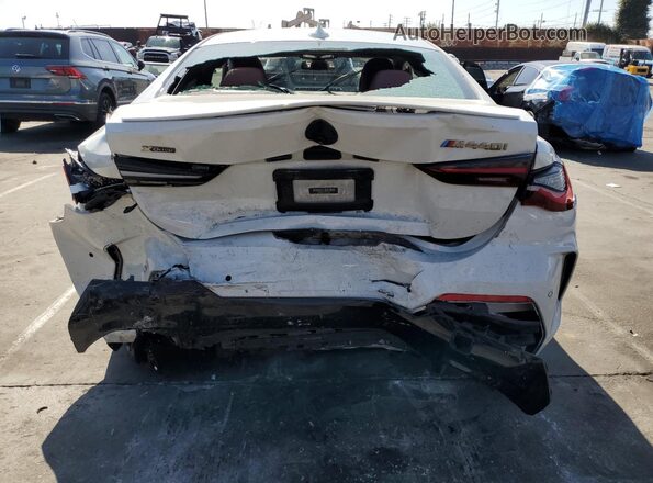 WBA13AR06MCF72263 2021 BMW M4 White უკანა ხედი