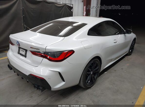 WBA13AR06PCL67995 2023 BMW M4 White უკანა მარჯვენა