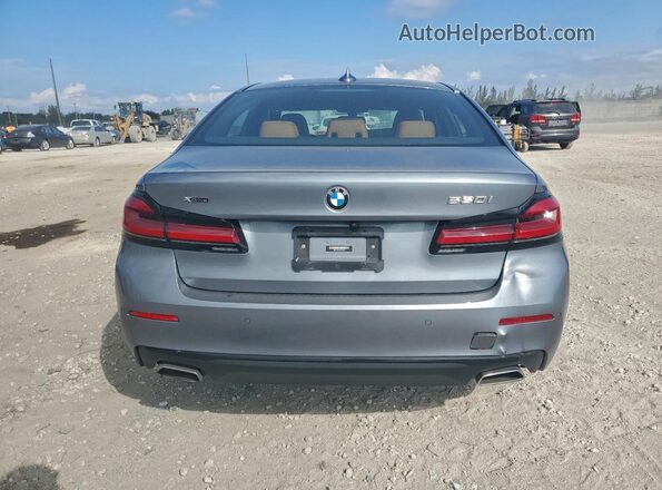 WBA13BJ00NCJ62090 2022 BMW 5 SERIES Серый Вид сзади