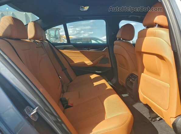 WBA13BJ00NCJ62090 2022 BMW 5 SERIES Серый Вид задних сидений