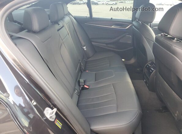WBA13BJ00PWX91138 2023 BMW 5 SERIES Black Հետևի նստատեղերի տեսք