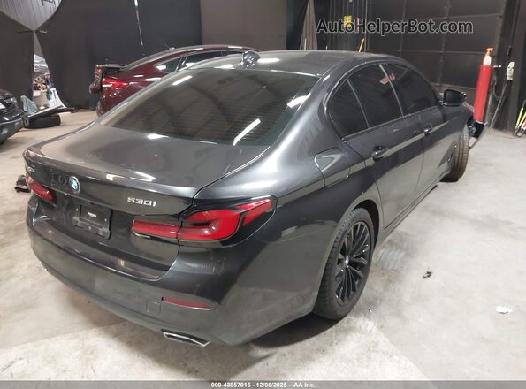 WBA13BJ02NWX84740 2022 BMW 5 SERIES Gray Հետևի աջ