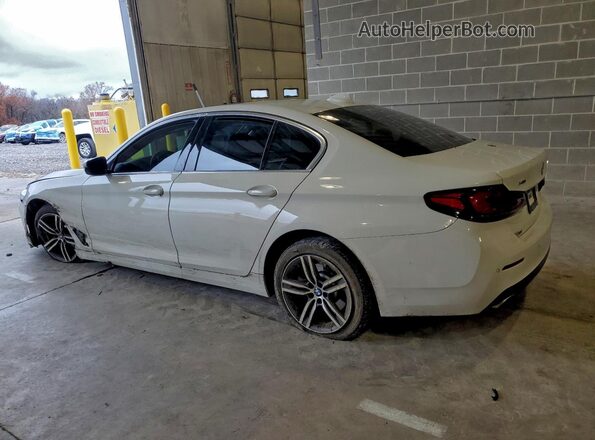 WBA13BJ03MWW97671 2021 BMW 5 SERIES White Rear left