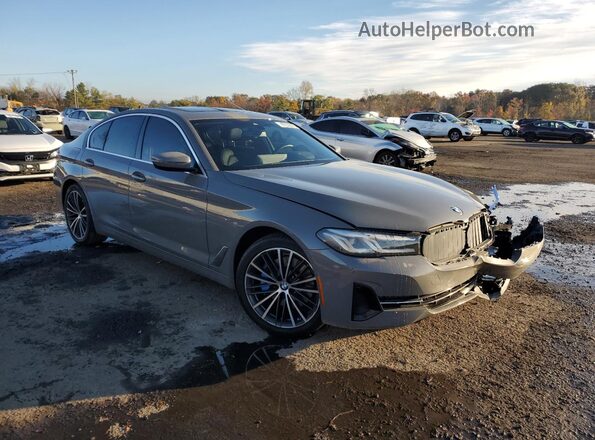 WBA13BJ04MWW94102 2021 BMW 5 SERIES Gray Przód prawy