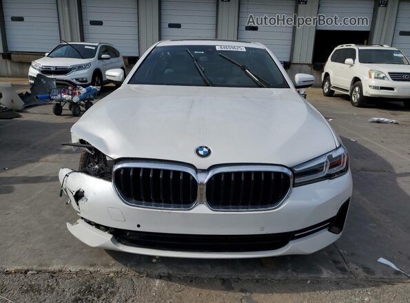 WBA13BJ06MWW95154 2021 BMW 5 SERIES White წინა ხედი