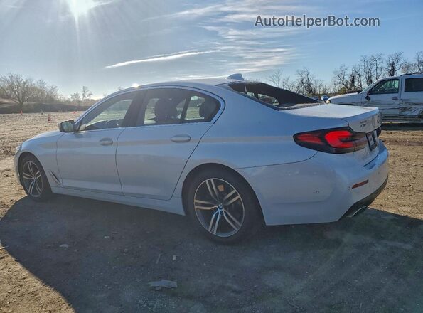 WBA13BJ06MWW99124 2021 BMW 5 SERIES White Հետևի ձախ