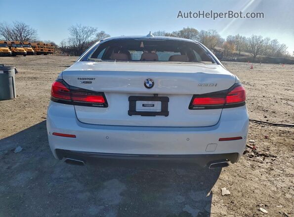 WBA13BJ06MWW99124 2021 BMW 5 SERIES White Հետևի տեսք