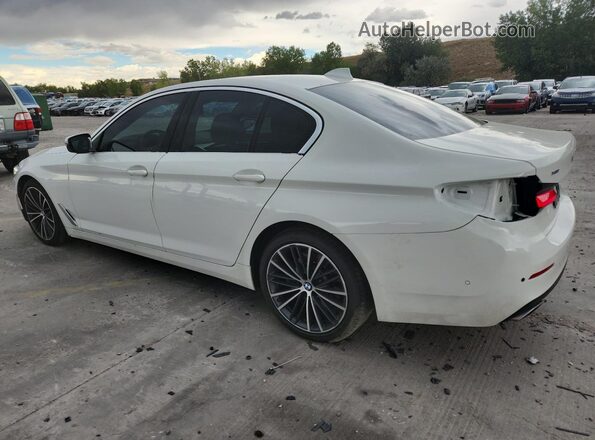 WBA13BJ06MWX01082 2021 BMW 5 SERIES White Հետևի ձախ