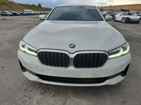 WBA13BJ06MWX01082 2021 BMW 5 SERIES White Դիմացի տեսք