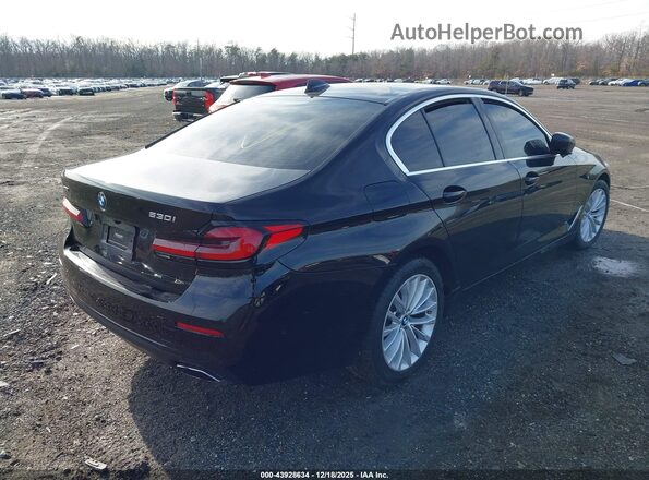 WBA13BJ09MWW98615 2021 BMW 5 SERIES Black Задня права чверть
