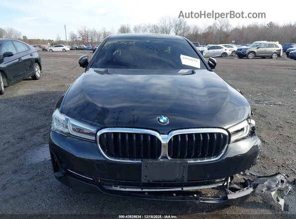 WBA13BJ09MWW98615 2021 BMW 5 SERIES Black Вид панелі приладів