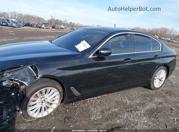 WBA13BJ09MWW98615 2021 BMW 5 SERIES Black Вид задньої частини салону
