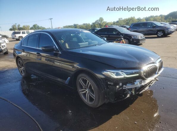 WBA13BJ09NCL06557 2022 BMW 5 SERIES Black Przód prawy