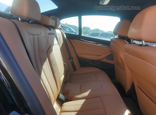 WBA13BJ09NCL06557 2022 BMW 5 SERIES Black Widok tylnych siedzeń