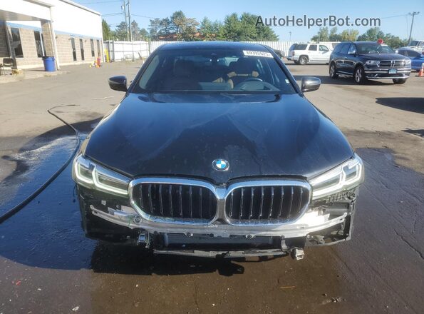 WBA13BJ09NCL06557 2022 BMW 5 SERIES Black Widok z przodu