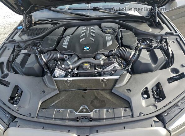 WBA13BK09MCF27639 2021 BMW M5 Серый Вид задней части салона