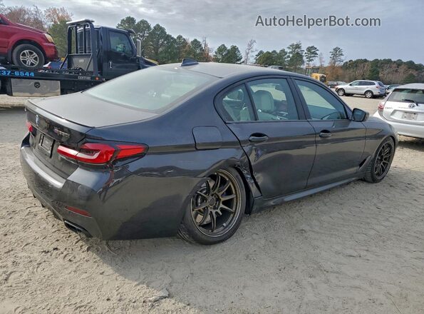 WBA13BK09MCF27639 2021 BMW M5 Серый Задняя правая четверть