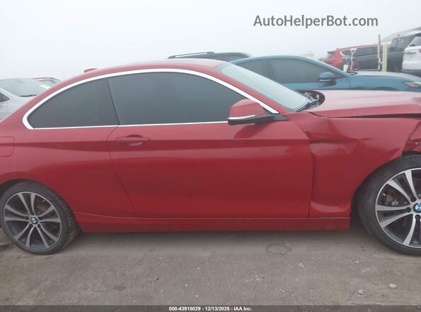 WBA1F9C50GV545608 2016 BMW 2 SERIES Orange უკანა სალონის ხედი