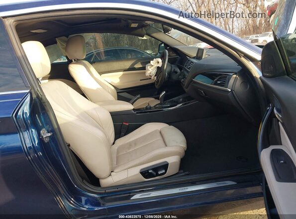 WBA1F9C57GV544424 2016 BMW 2 SERIES Dark Blue Սալոնի դիմացի տեսք