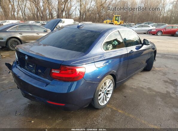 WBA1F9C57GV544424 2016 BMW 2 SERIES Dark Blue Հետևի աջ