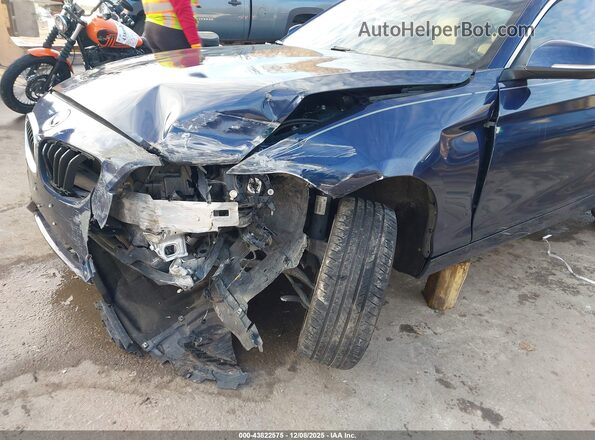 WBA1F9C57GV544424 2016 BMW 2 SERIES Dark Blue Դիմացի տեսք