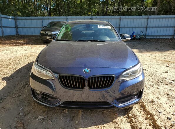 WBA1F9C59GV742308 2016 BMW 2 SERIES Blue წინა ხედი