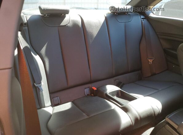 WBA1F9C59GV742308 2016 BMW 2 SERIES Blue უკანა სავარძლების ხედი