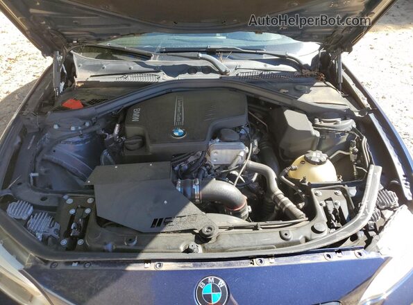 WBA1F9C59GV742308 2016 BMW 2 SERIES Blue უკანა სალონის ხედი
