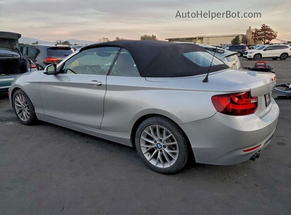 WBA1K9C50GV710780 2016 BMW 2 SERIES Silver უკანა მარცხენა