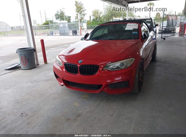 WBA1M1C55GV394742 2016 BMW M2 Red Vista frontal