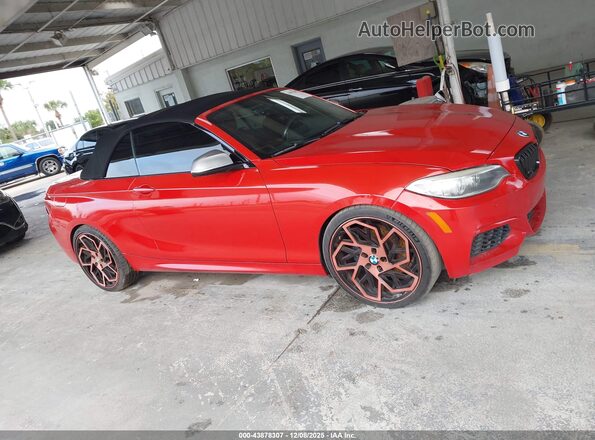 WBA1M1C55GV394742 2016 BMW M2 Red Vista interior trasera