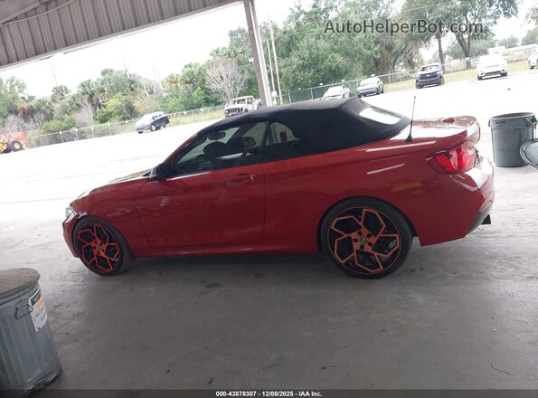 WBA1M1C55GV394742 2016 BMW M2 Red Vista interior de 360 grados