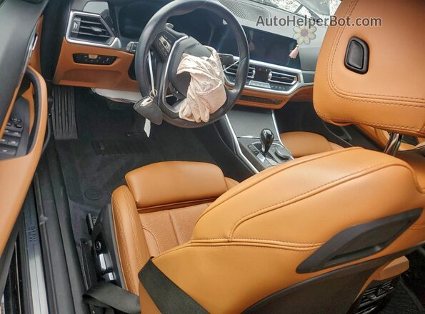 WBA23AT03PCL55557 2023 BMW 4 SERIES Black Dashboard view