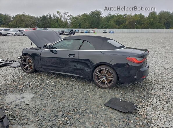 WBA23AT03PCL55557 2023 BMW 4 SERIES Black Rear left