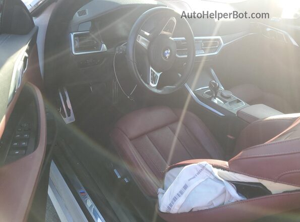 WBA23AT05PCL99883 2023 BMW 4 SERIES White Առջևի վահանակի տեսք