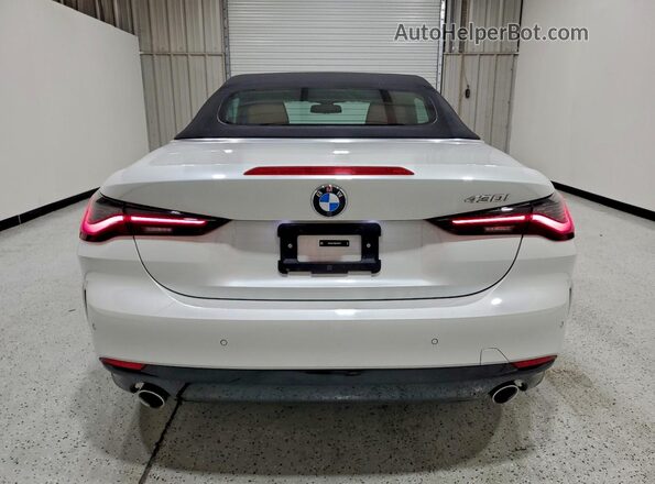 WBA23AT08RCP83787 2024 BMW 4 SERIES White Rear view