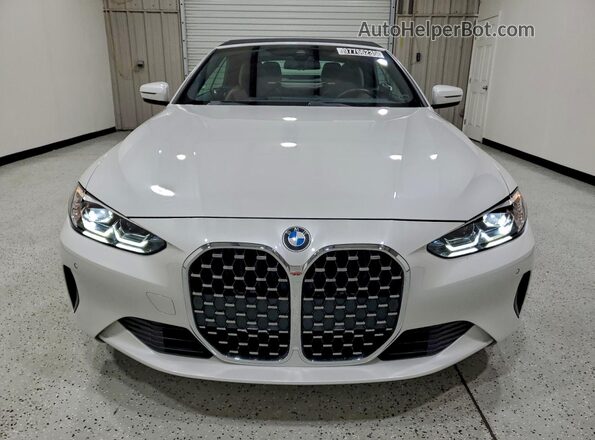 WBA23AT08RCP83787 2024 BMW 4 SERIES White Front view