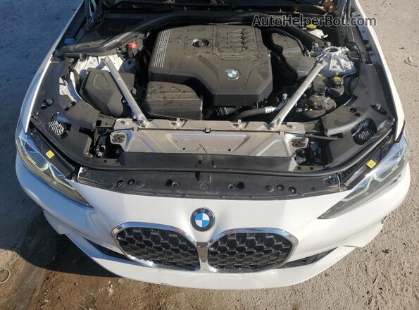 WBA23AT09NCJ87775 2022 BMW 4 SERIES White Vista interior trasera