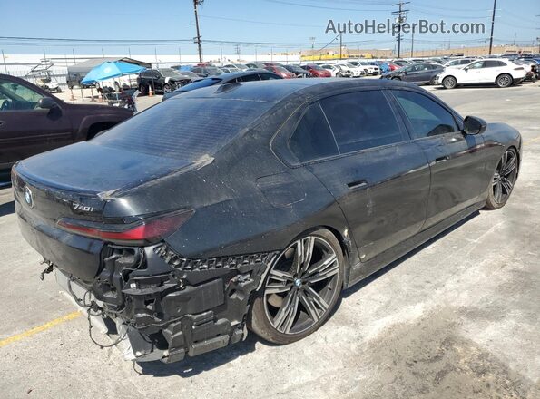 WBA23EH07PCM68864 2023 BMW 7 SERIES Черный Задняя правая четверть