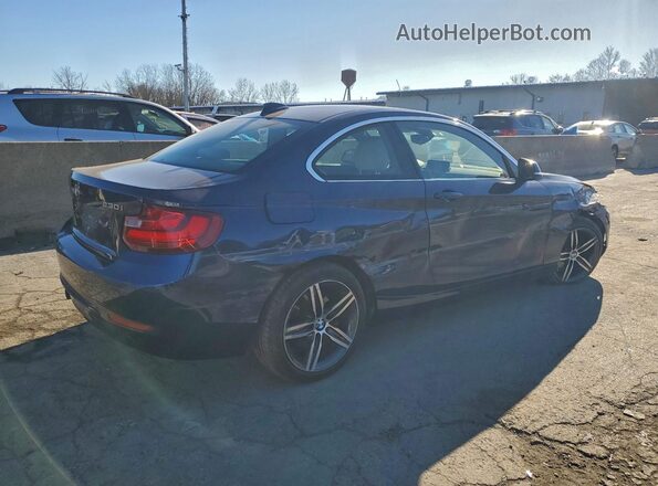 WBA2H9C32H7A25769 2017 BMW 2 SERIES Blue Задня права чверть
